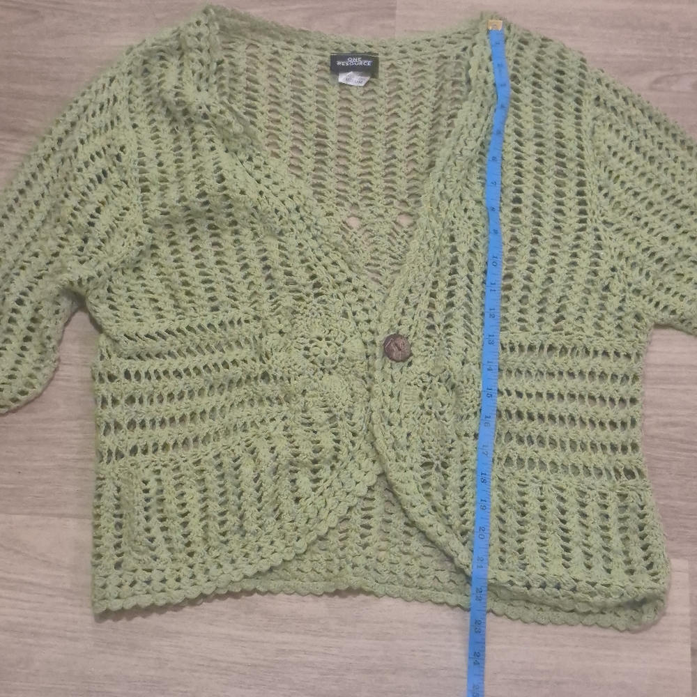 One Resource Green Sweater - Picture 6 of 6